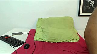 Thick ebony ass takes huge dildo fuck first time