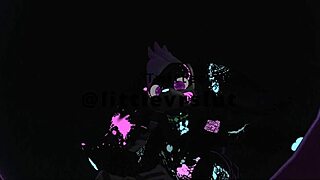 LITTLEVRSLUT SUCKS HUGE COCK RIDES DILDO MACHINE FURRY STYLE