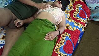desi neighbor chubby bhabhi gets rough doggy pound from husband's sneaky friend