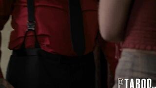school principal tricks me into fucking hot student with her massive tits and big ass