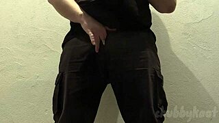 chubbykaot strokes his fat cock until massive orgasm explosion