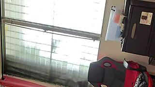 omg stepson catches stepmom fingering wet pussy then pounds her ass and cums hard 🍑💦🔥