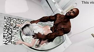 quinn ying patrols boobs in intense police game action promo