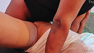 Chubby Indonesian maid filled with creampie load