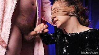 i'm furious stepbro tricked me into sloppy dick sucking with his taste game!!