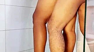 Teen's First Time Fat Ass Bathroom Roommate Fuck