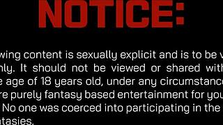 wow dasani gags on cock with sloppy deepthroat then takes massive facial shower