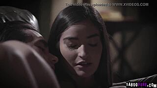 logan pierce stretches emily willis pierced pussy with deep uncle thrusts