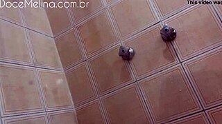 Sexy Skinny Nerd Brunette Amateurs Solo Tits Tease Bath