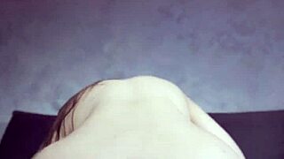 petite amateur squats hard on step cousin's cock breeding deep