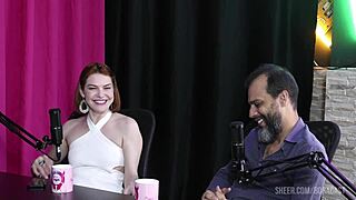 Reh Queen and Kstro dominate Bruna Carlos in sheer red bora cast compilation handjob toys interview