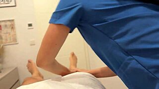 Intense Private Massage Turns Sloppy Fuck