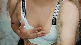 is rica blanca transsexual tempting you with her curves?