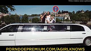 A Girl Knows Best: Maids of Honor Go Wild Lesbo in the Car