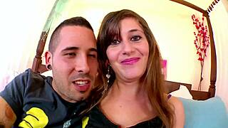 priscas tight asshole gapes wide from deep anal fingering and doggystyle pounding on bed