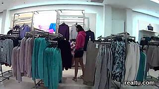 Ravishing Czech teen stripped and pounded hard in supermarket POV