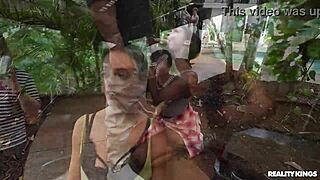 Blonde Bubble Butts Invade Hostel for Secret Cumswap Threesome