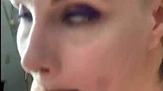 Sexy Milf Girlfriend Moans Loud Sucking Friend's Monster Cock Sloppy Deepthroat Closeup