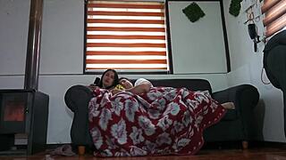 i watch movie with stepmom then fuck her wildly in taboo heat