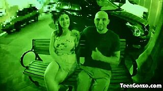 hunter paige gobbles cock like a naughty teen slut