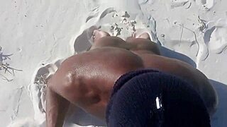 found ripped lifeguard in dunes and turned him into my anal beach slut pounding deep!