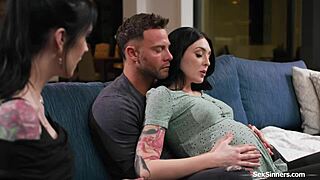 she admits she loves watching me deepthroat hubby's monster cock in cuckold threesome