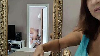 StepMom And Fuck Doll Pussy Sandwich On Bed... Caught Bent Over Doggystyle Spanking?