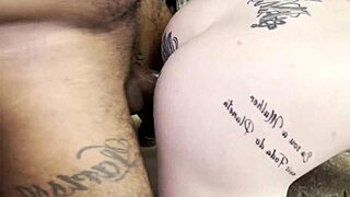 Slut Wife Strips Naked For Muscular Builder After Cuck Leaves Work