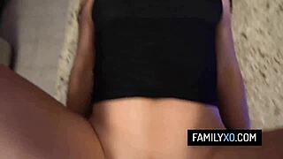 sexy latina alina lopez fucks stepdad rough in kitchen deepthroats 😍🔥