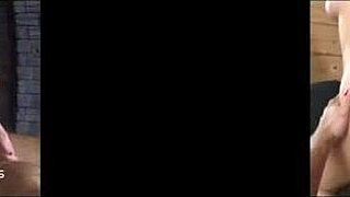 Czech redhead in stockings heels rides cock pov with footjob blowjob cowgirl