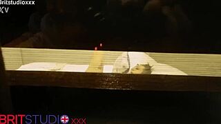 peep your curvy british neighbor flashing fat tits while fingering to orgasm!