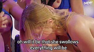 Rafaela Lima And Friends Devour Giant Cock Hungrily Together