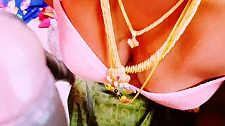 full desi bhabi cheats on husband with swamiji's dirty telugu talk fuck
