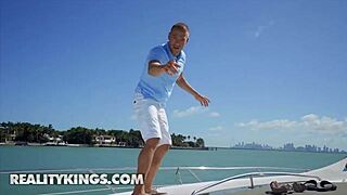 Angela White's Boat Ride Orgy Explodes Wild!