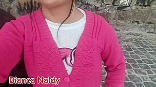 What if a beach hunk gives this latina milf a ride till dusk?