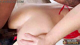 Busty Blonde Milf Riley Jacobs Filled by Rome Major's Big Black Cock in Suite