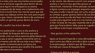 daughter's friend delivers raw submissive blowjob to lingerie milf