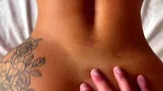 i slam her tight latina ass rough until that hot anal creampie explodes inside