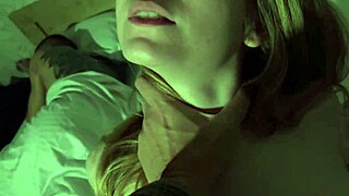 Busty Blonde Sneaks Stepdad Fuck Past Cuckold Boyfriend