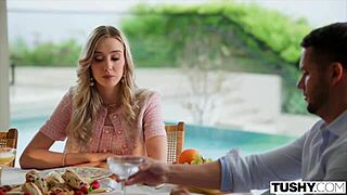 Tushy Hottie Haley Rides Hubby's Cock With Anal Toys and ATM!!