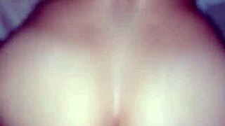 Latina suegra shows off natural tits ass in amateur closeup