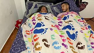 horny stepmom puta rides my cock hard at midnight full taboo story