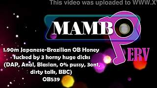 japanese-brazilian petite honey wrecked by three huge bbc dicks in brutal dap anal orgy