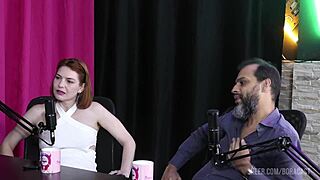 Reh Queen and Kstro dominate Bruna Carlos in sheer red bora cast compilation handjob toys interview