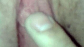 solo toy masturbation session captured on cam