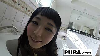Watch Marica Hase finger her pussy in solo selfie play.