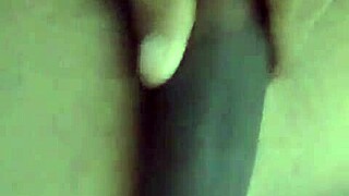Skinny brazilian teen shaves then jerks big black cock in bathroom