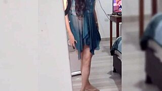 pretty latina slips lingerie dances solo homemade teases softcore surprises