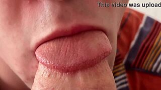 Woke Up to Blowjob Then Big Dick Pounds Twink's Tight Ass Till Cumshot!