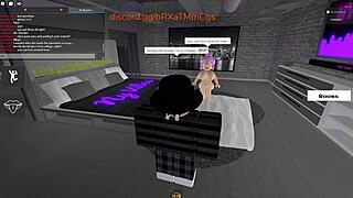 Roblox teacher milf spreads wide as horny virgin student pounds her relentlessly in wild fuck session.